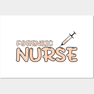 Forensic Nurse Orange Posters and Art